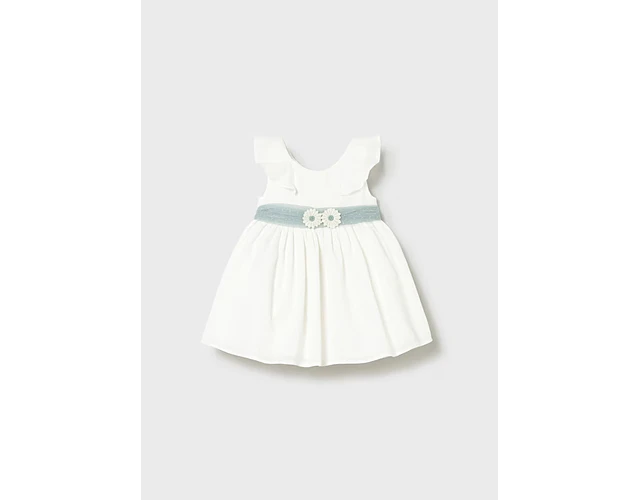 VESTIDO FAJIN TULL MENTA 