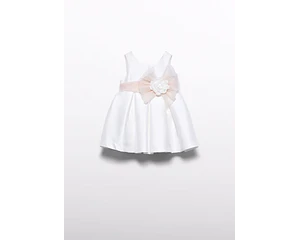 VESTIDO MIKADO NATA FAJIN ROSA 