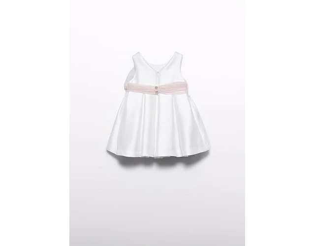 VESTIDO MIKADO NATA FAJIN ROSA 