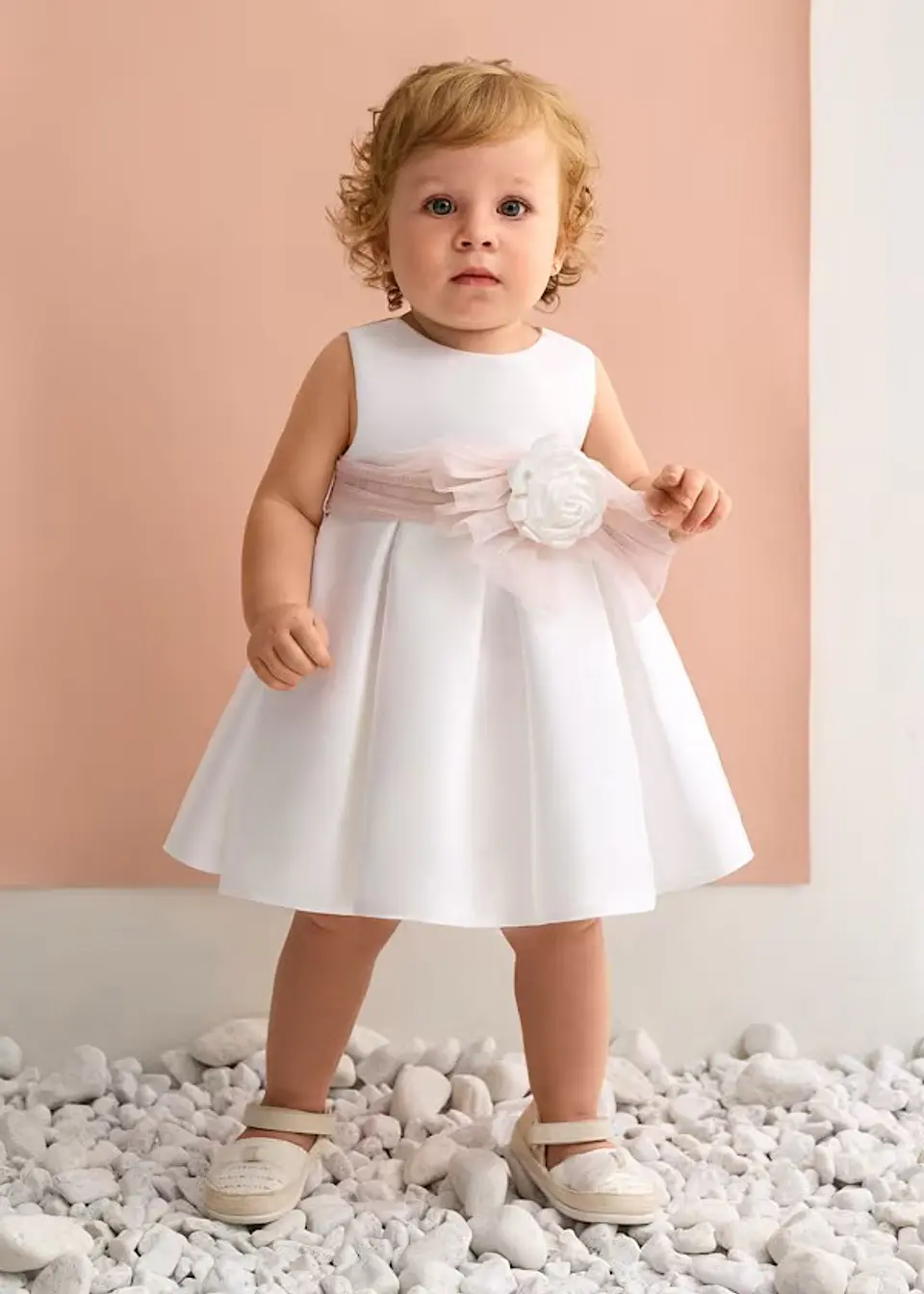 VESTIDO MIKADO NATA FAJIN ROSA  3