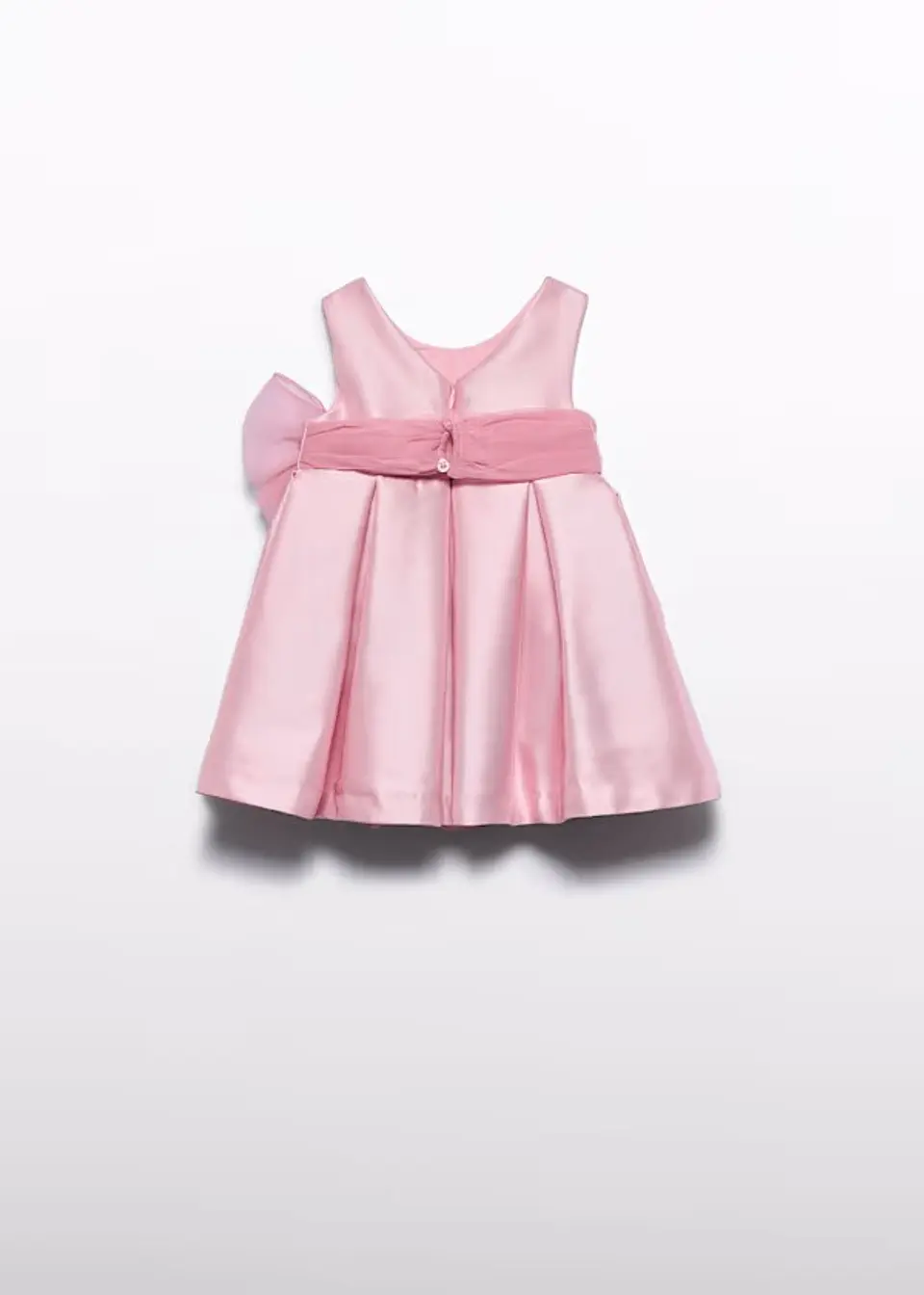 VESTIDO MIKADO PALO DE ROSA  6