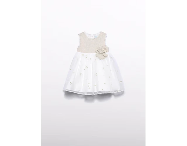 VESTIDO LINO COMBINADO
