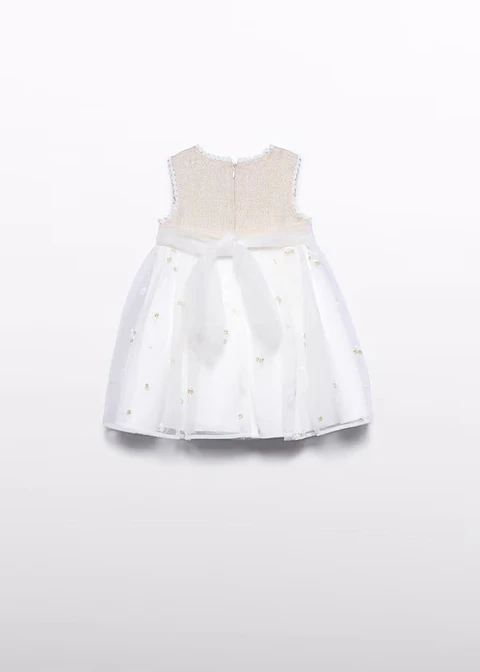 VESTIDO LINO COMBINADO