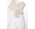VESTIDO LINO COMBINADO