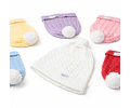 GORRO TEJIDO HILO POMPOM 
