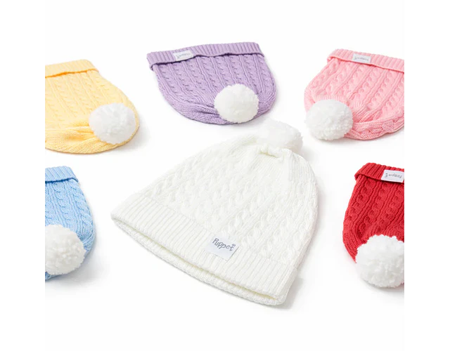 GORRO TEJIDO HILO POMPOM 