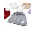 GORRO TEJIDO HILO POMPOM 