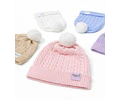 GORRO TEJIDO HILO POMPOM 