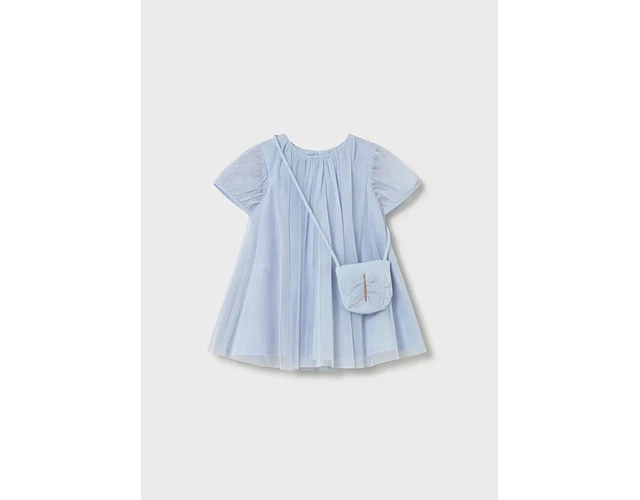 VESTIDO TULL CON BOLSO 
