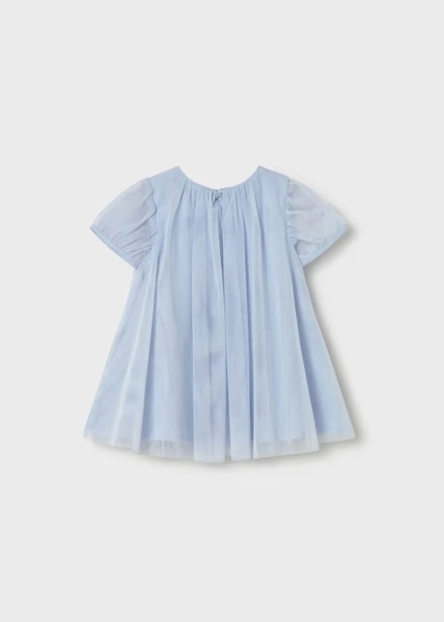 VESTIDO TULL CON BOLSO  4