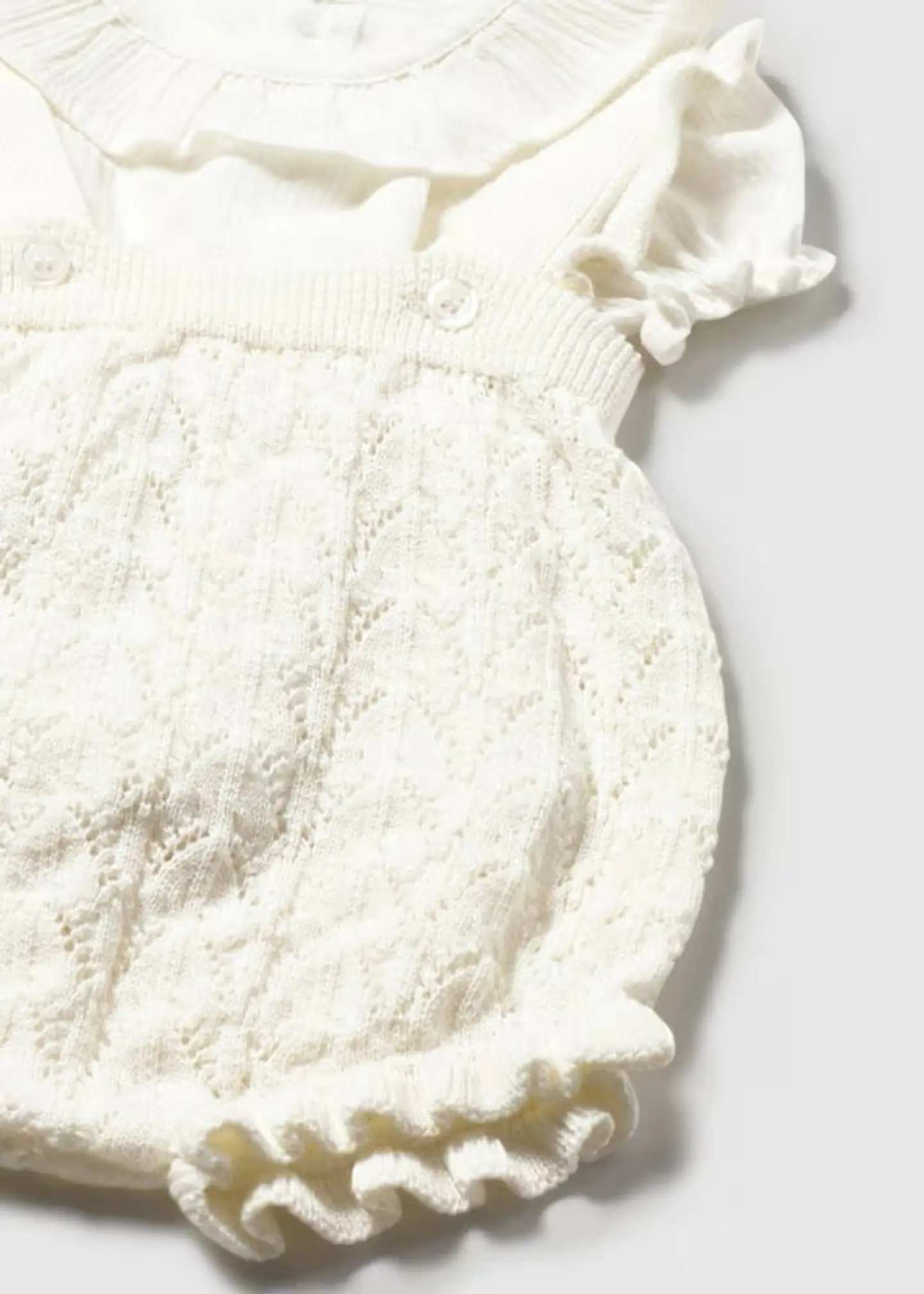 CONJUNTO TEJIDO 2 PIEZAS BEBE NIÑA  3