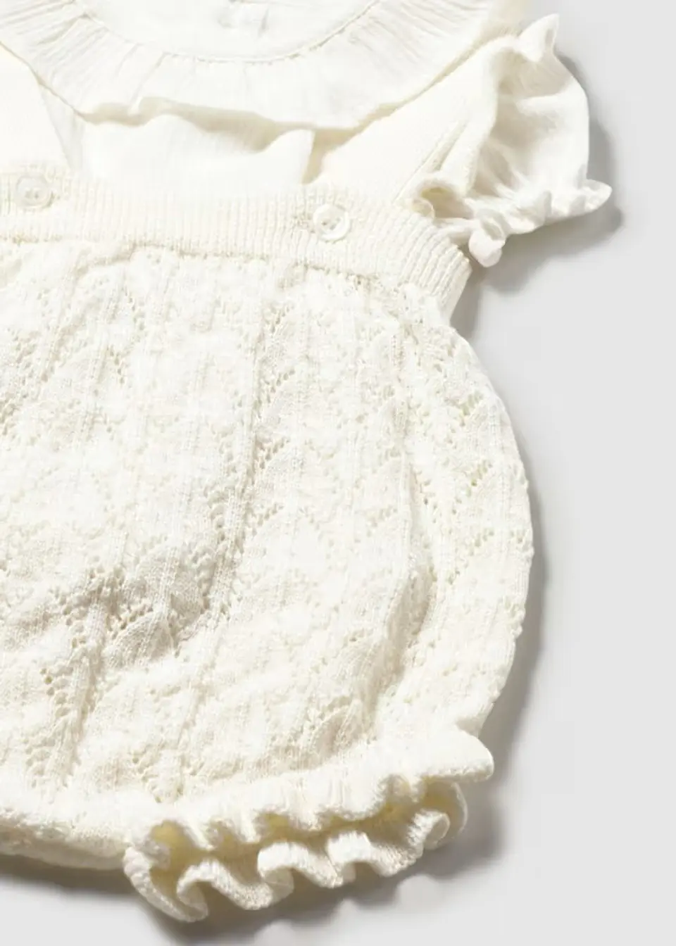 CONJUNTO TEJIDO 2 PIEZAS BEBE NIÑA  3