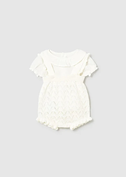 CONJUNTO TEJIDO 2 PIEZAS BEBE NIÑA 