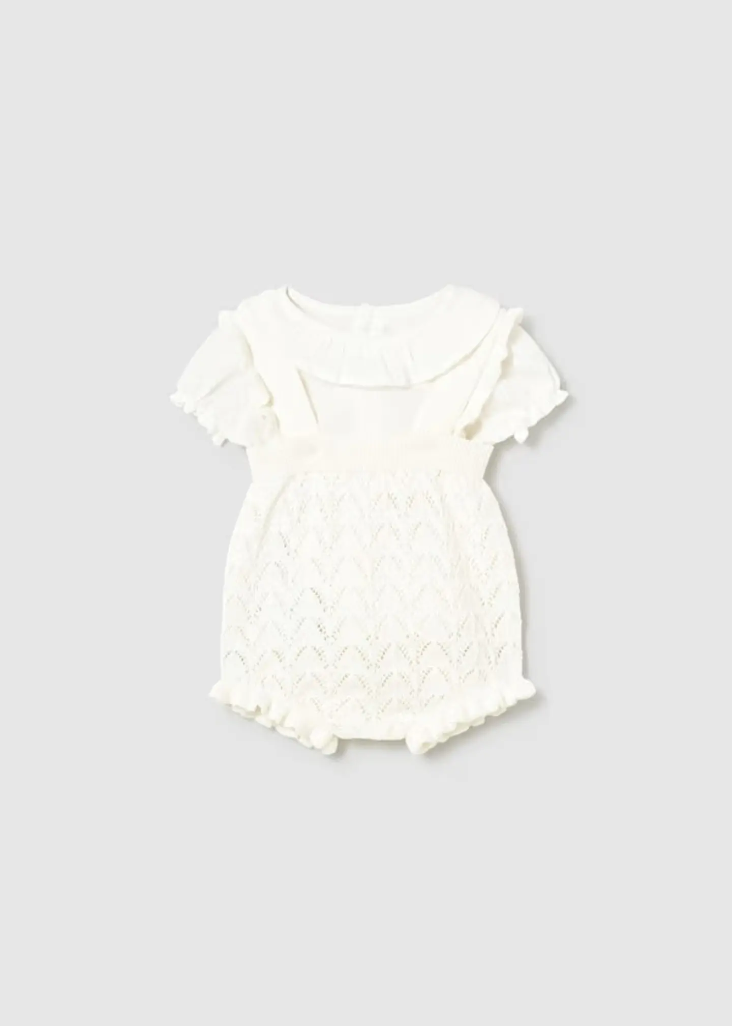 CONJUNTO TEJIDO 2 PIEZAS BEBE NIÑA  1