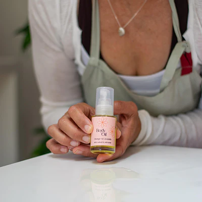 Mini Óleo Corporal - Laranja e Lavanda