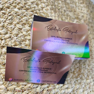 Tarjetas de presentación Holográficas  