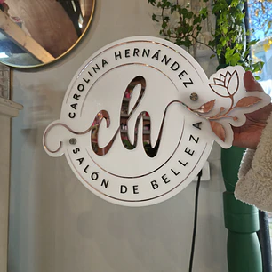 Acrilico forma personalizada 30cm