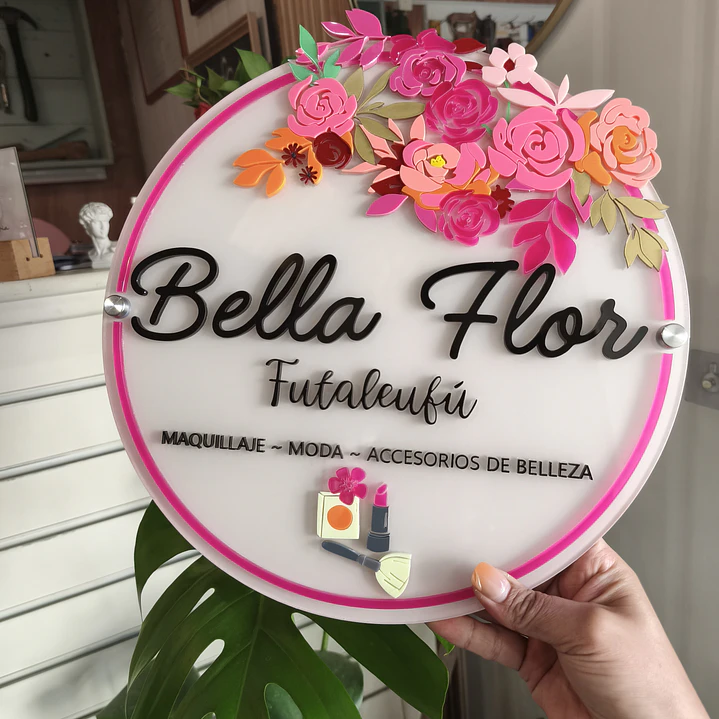 Acrilico forma personalizada 50cm 1