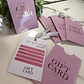 Gift Card con sobre vertical + cinta y ojetillos - Miniatura 1