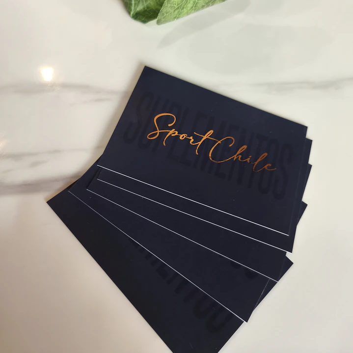 Tarjetas de presentación con Foil 1