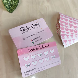 Tarjetas de Fidelidad (Loyalty Card)