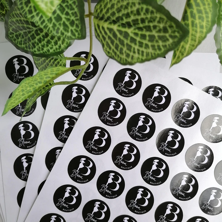 Sticker Black and White 1