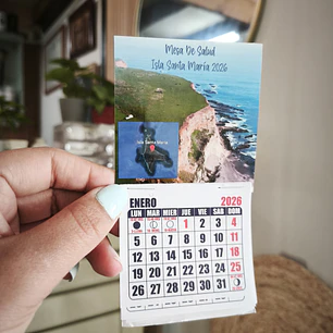 Calendario imantado Clásico 7x10cm