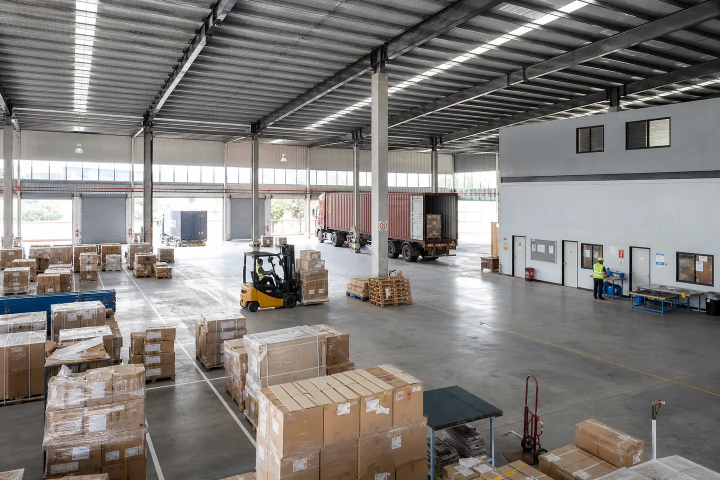 Bodega y logística de Andes Global FT