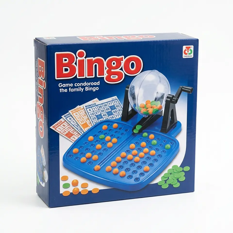Bingo 90 Números con Bolillero – 48 Cartones 1