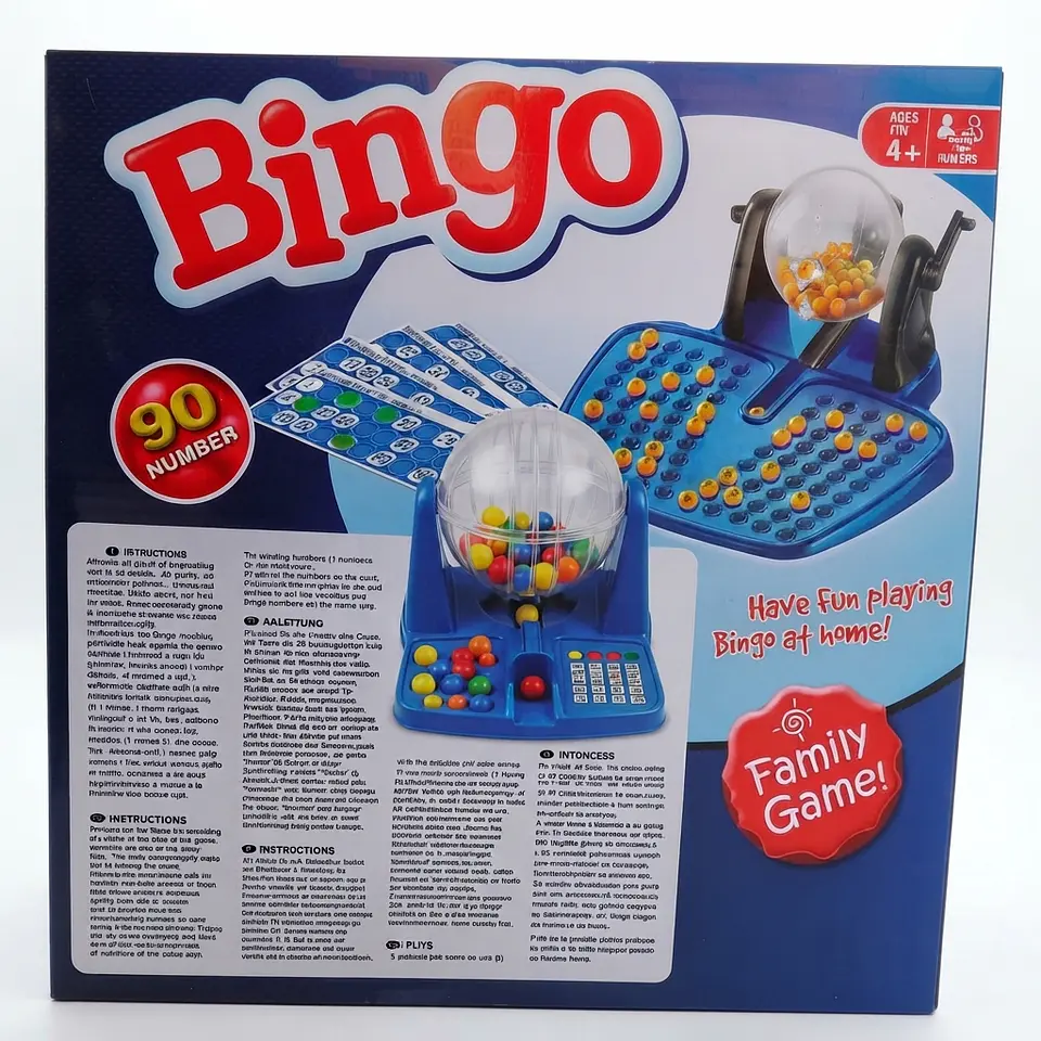 Bingo 90 Números con Bolillero – 48 Cartones 2