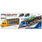 Camión Contenedor con Pista Lanzadora y Autos Metálicos (Folding Track) - Miniatura 4