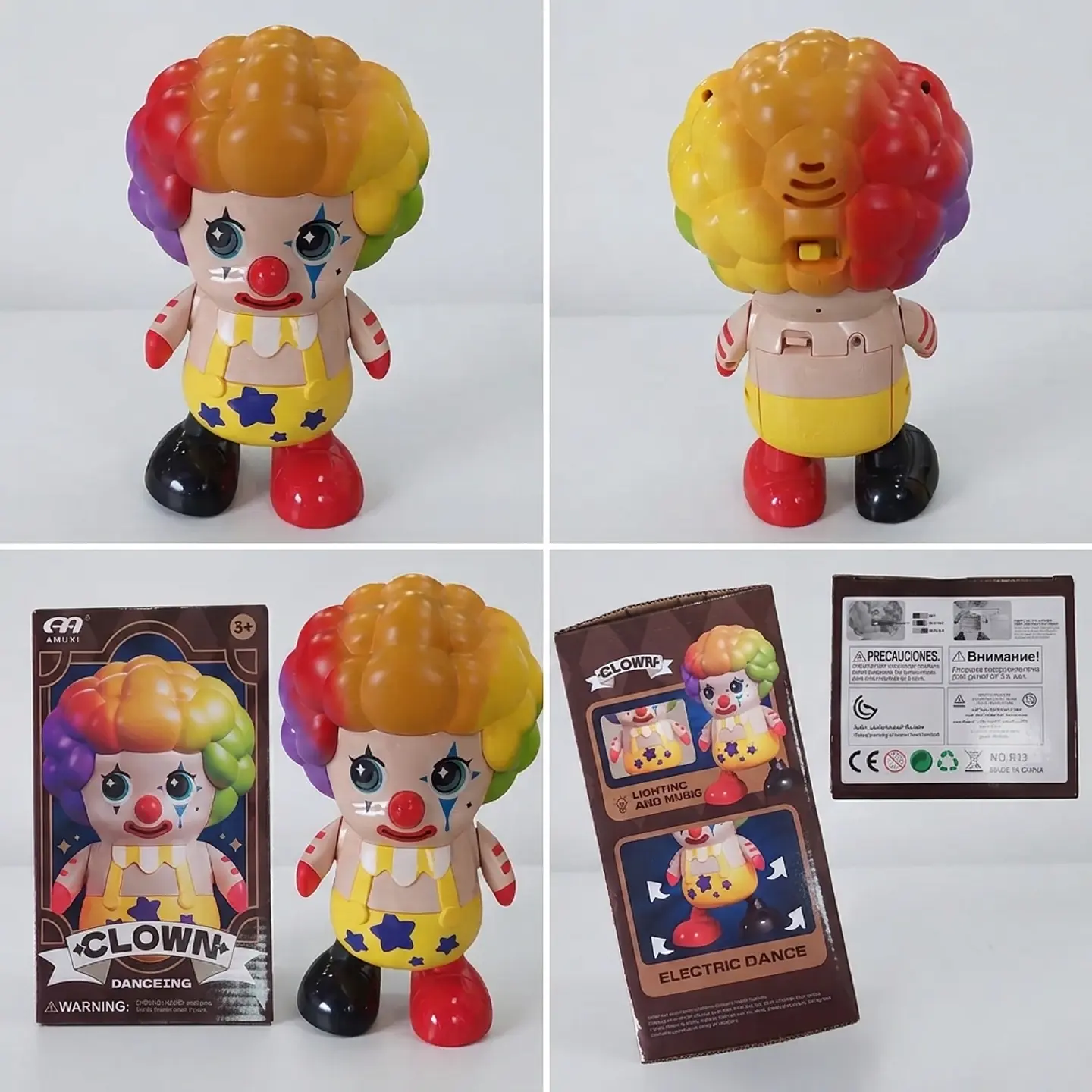 Payaso Bailarín con Luces y Música (Clown Dancing) 3