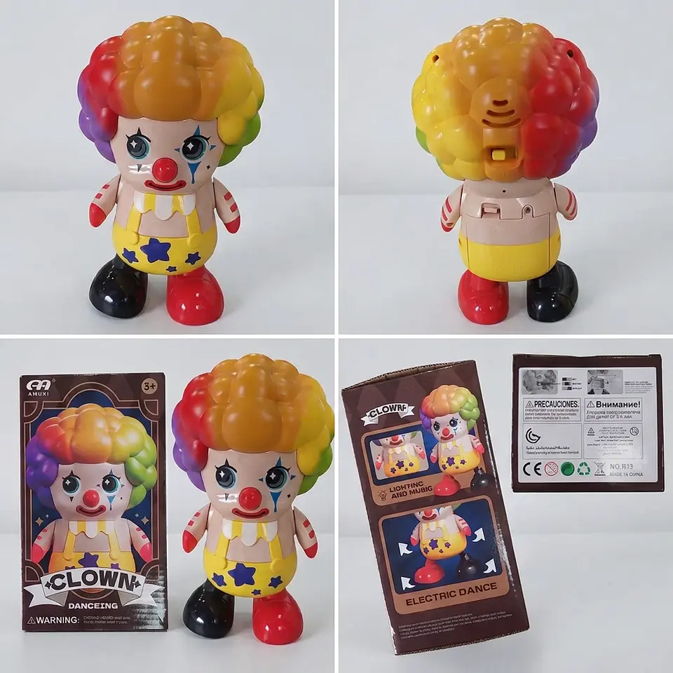 Payaso Bailarín con Luces y Música (Clown Dancing) 3