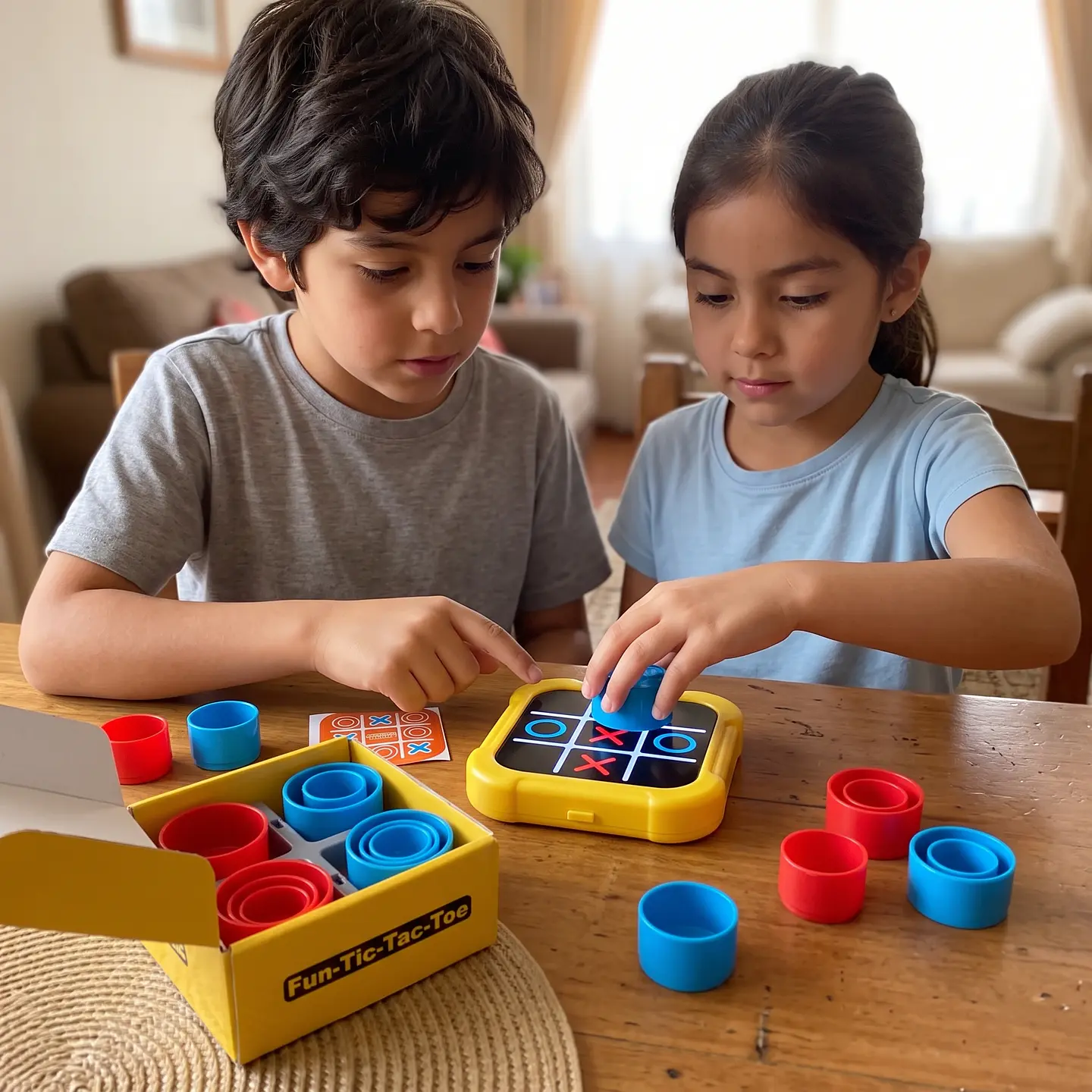 Juego Electrónico Fun Tic-Tac-Toe 5 en 1 2