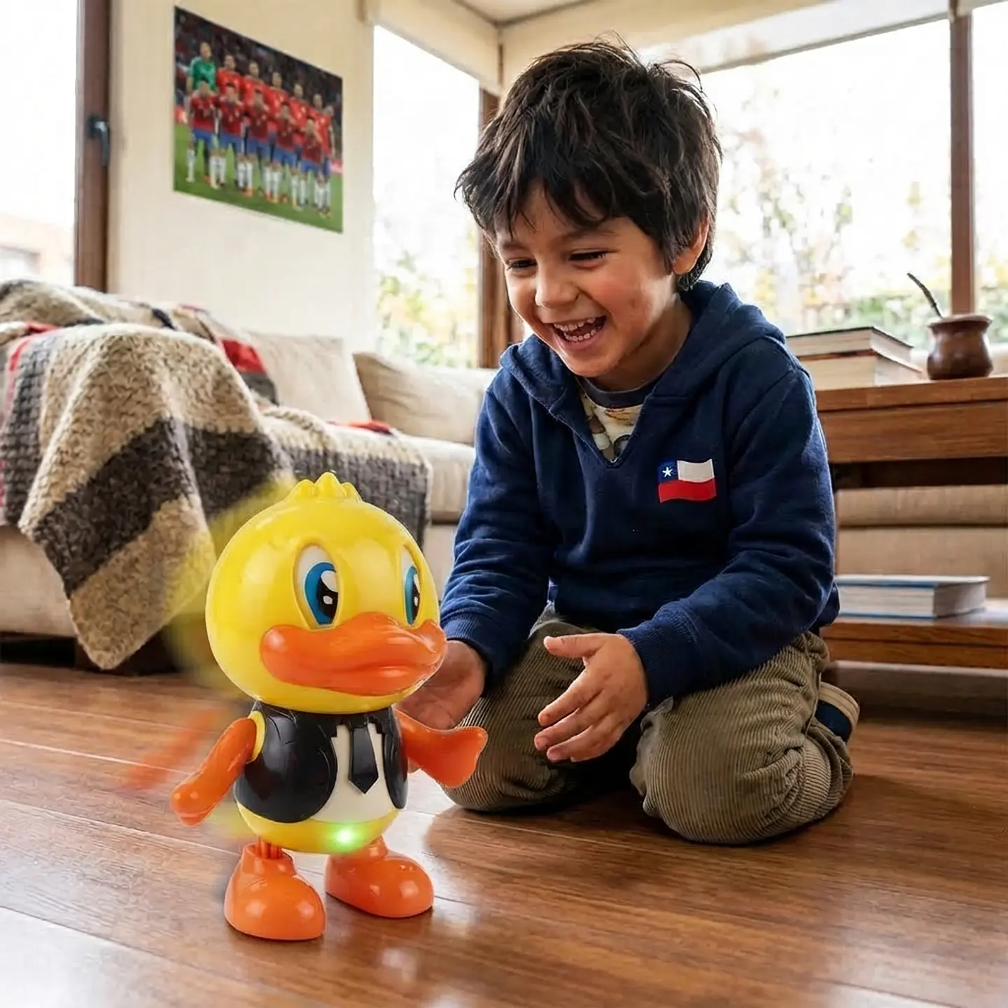 Pato Bailarín Gentleman con Luces y Música (Duck Gentleman) 2