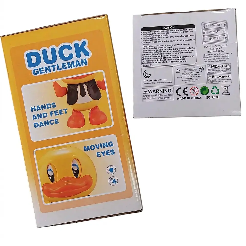 Pato Bailarín Gentleman con Luces y Música (Duck Gentleman) 4