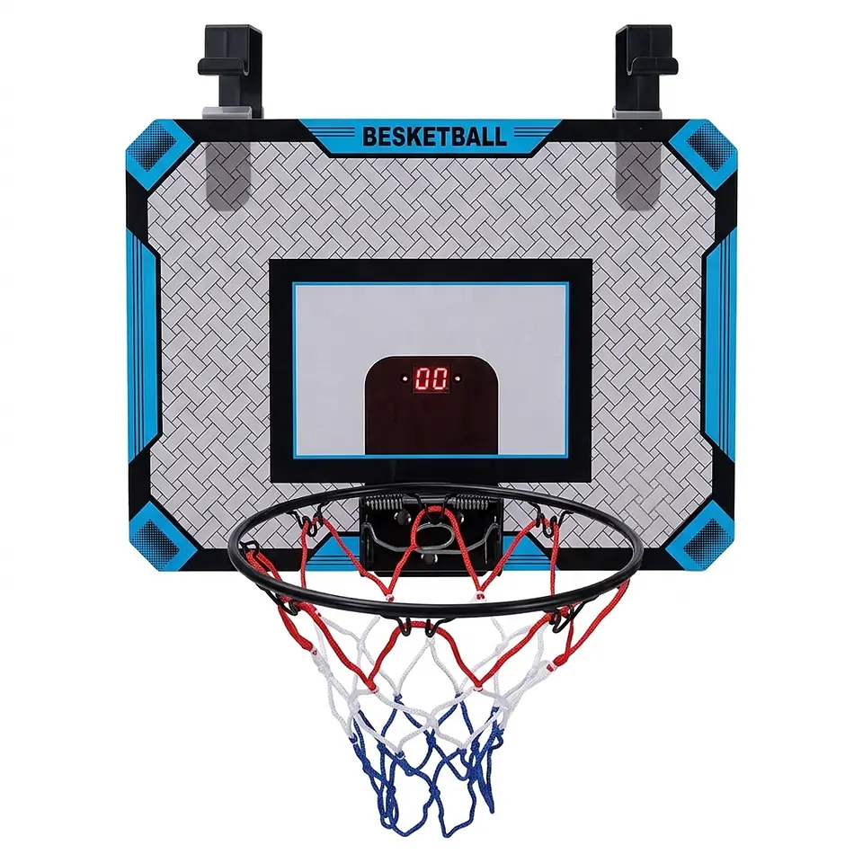 Set de Básquetbol Mini con Tablero y Marcador Electrónico 1