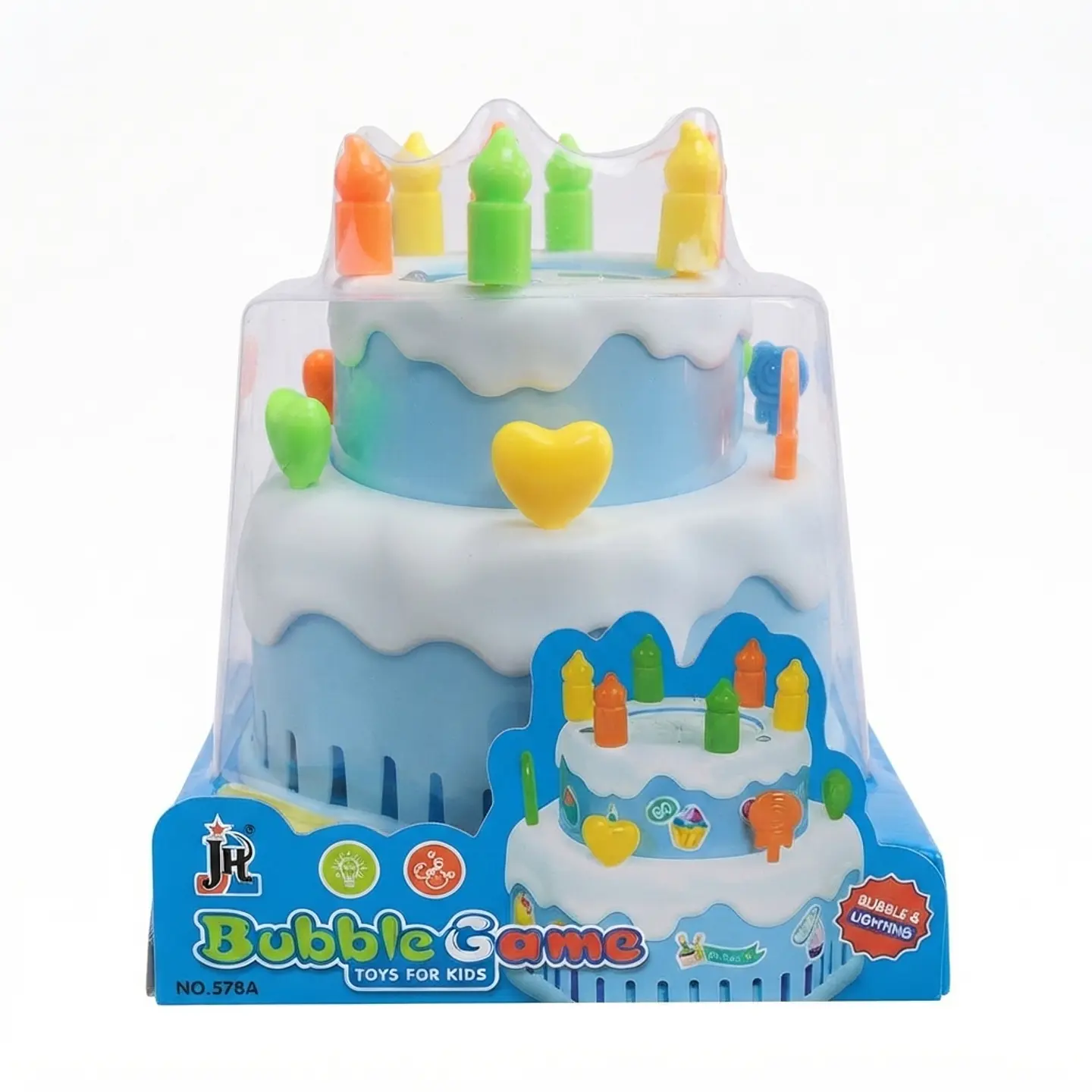 Máquina de Burbujas Torta de Cumpleaños (Bubble Game) – Azul 1
