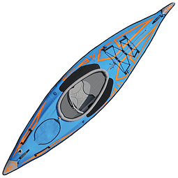 Kayak Inflable AdvancedFrame Expedition Elite Azul