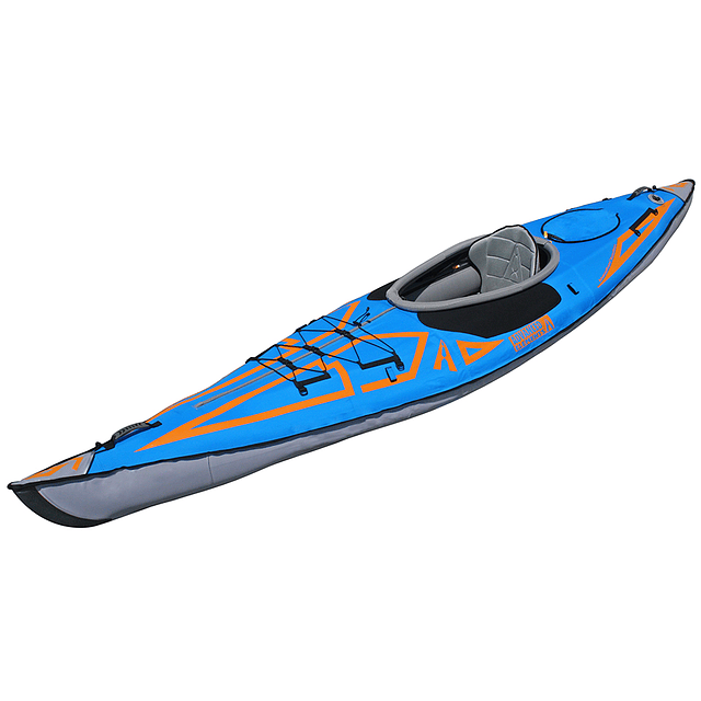 Me sorprendió Mareo bolígrafo Kayak Inflable AdvancedFrame Expedition Elite Azul