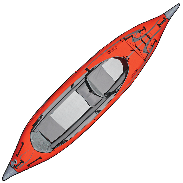 Kayak Inflable AdvancedFrame Convertible Elite Rojo