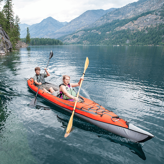 Kayak Inflable AdvancedFrame Convertible Elite Rojo