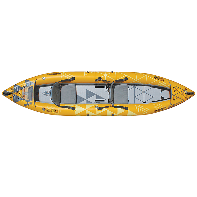 Kayak Inflable StraitEdge2 Pro Amarillo