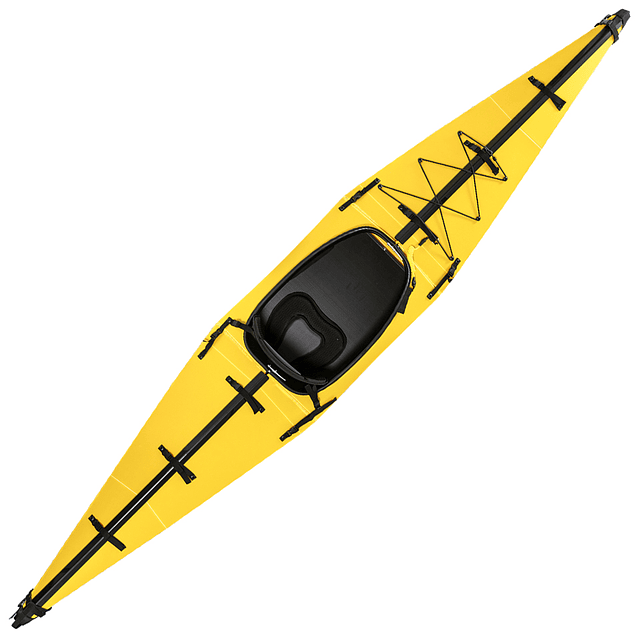 Kayak Origami K1 Amarillo