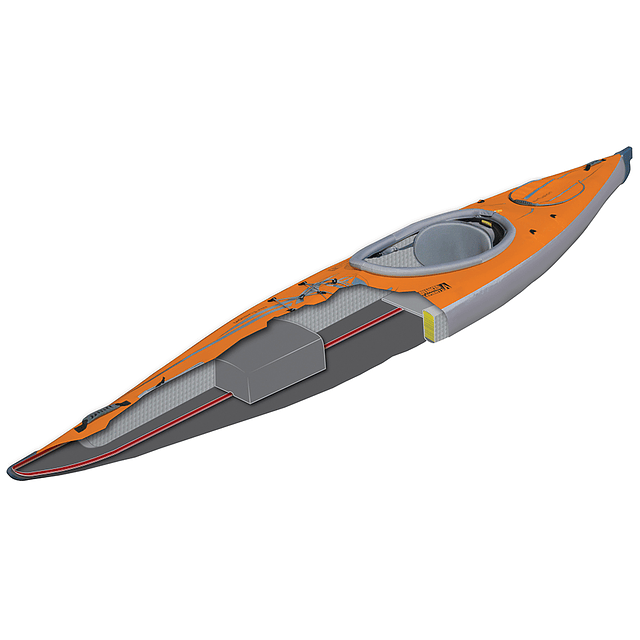 Kayak Inflable AirFusion EVO Naranjo