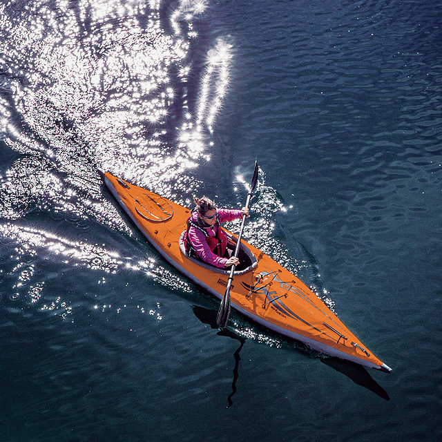 Kayak Inflable AirFusion EVO Naranjo