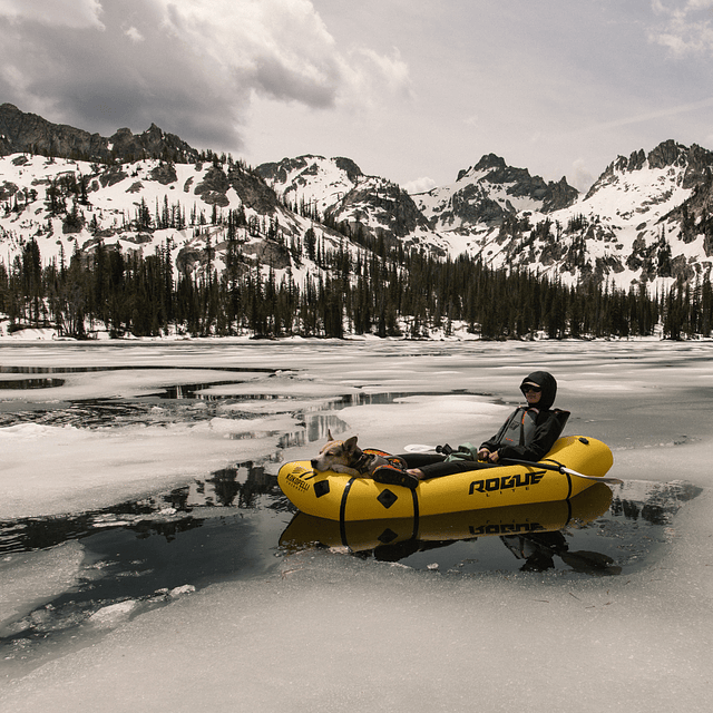 Packraft Rogue R-Deck Amarillo