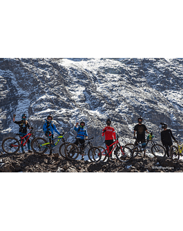 Ticket Helibike Doble, San Ramon + Glaciar Morado + Spa Morado Lodge