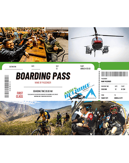 Boarding Pass Helibike