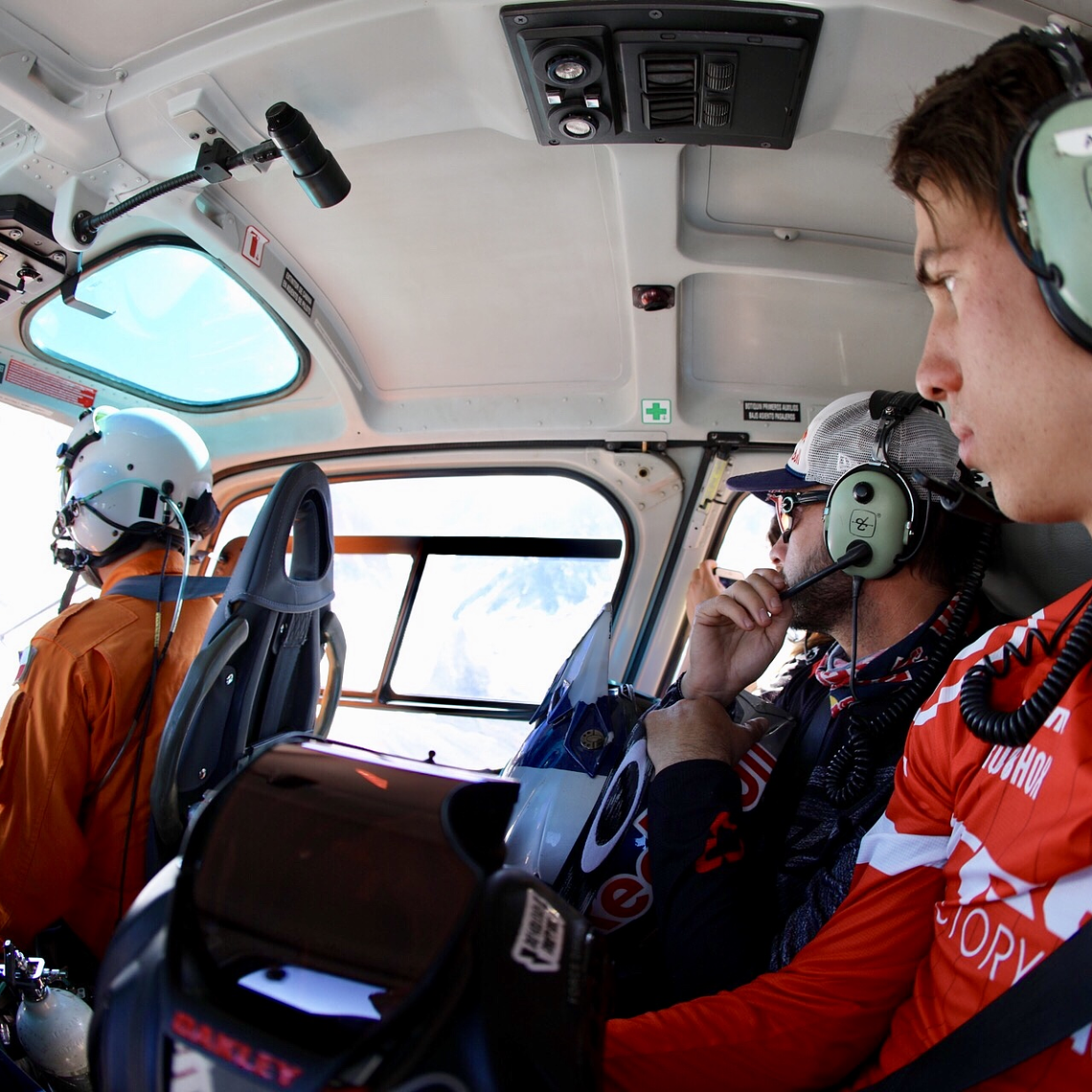 Bilhete de Helicóptero Glaciar Roxo 5